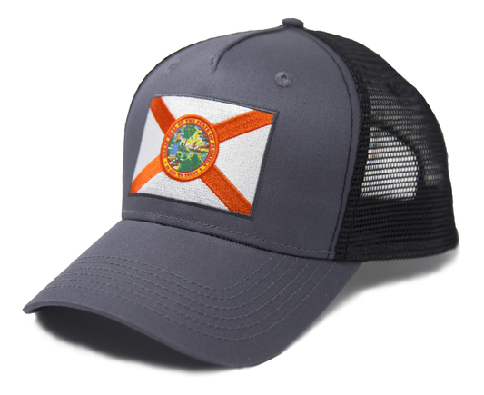 Florida Snapback Trucker | Black - International Tie