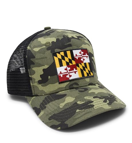 Buy Homeland Tees Maryland Flag Hat
