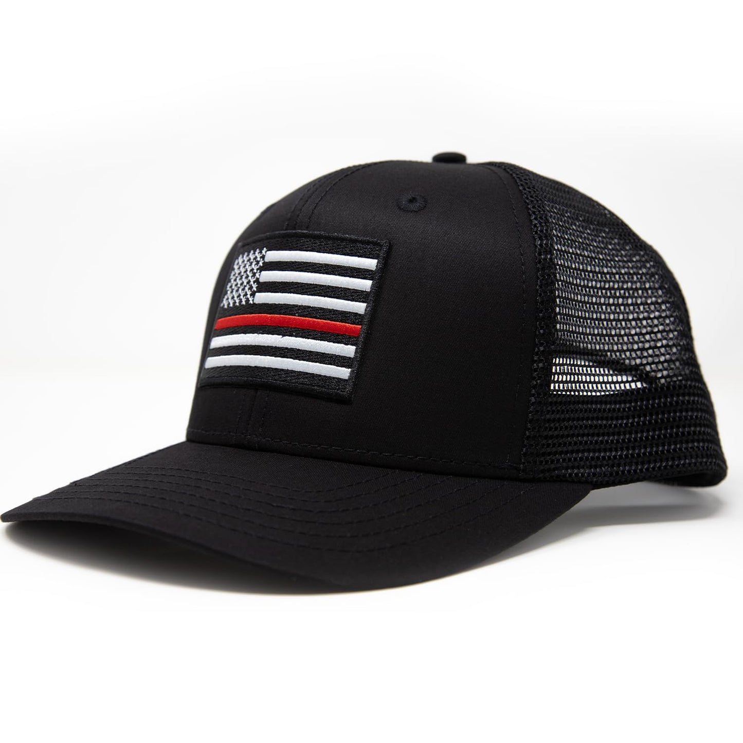 American Flag Thin Red Line Firefighter Hat