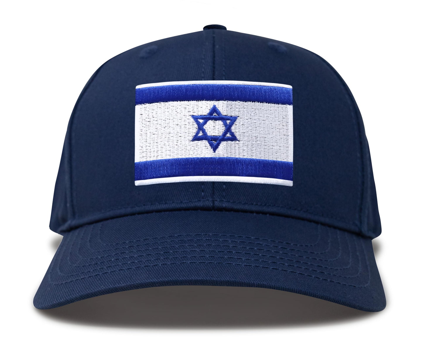 International Tie Israel Flag Hat for Men and Women â Snapback Trucker Baseball Cap (All Navy)