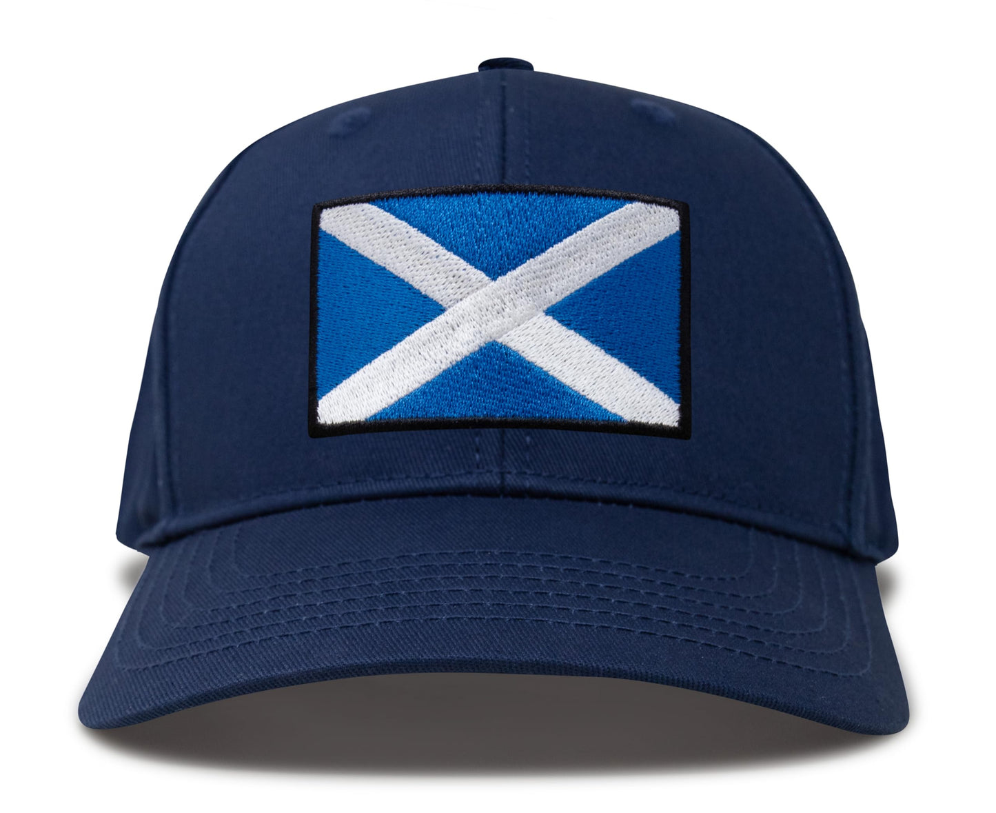 International Tie Scotland hat for Men and Women - Snapback Trucker Baseball Cap (All Navy)