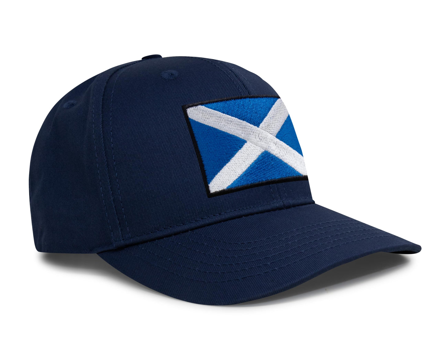 International Tie Scotland hat for Men and Women - Snapback Trucker Baseball Cap (All Navy)