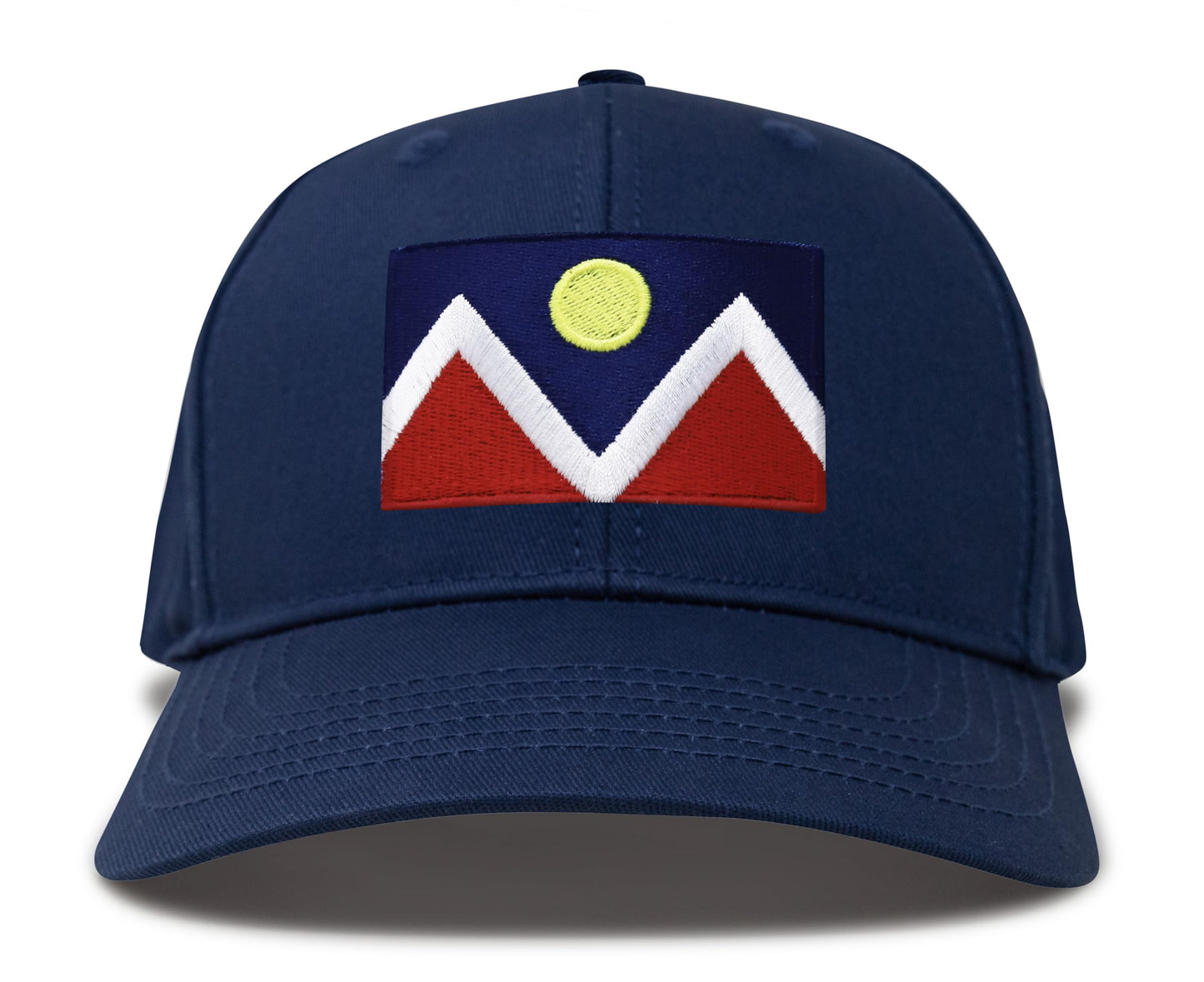 International Tie Denver Flag Trucker Hat for Men and Women â Snapback Baseball Cap (All Navy)