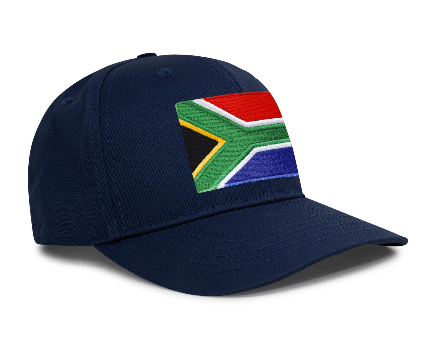 South Africa Flag Hat for Men and Women - Snapback Trucker Baseball Cap (All Navy)