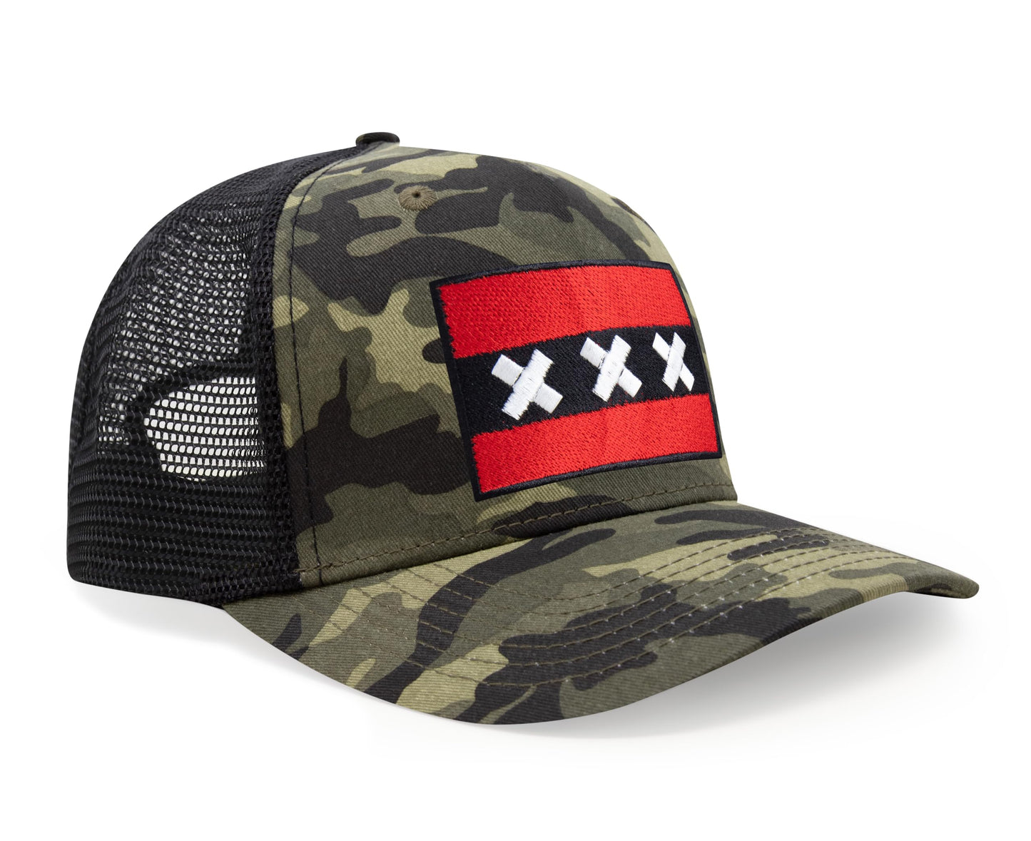 Amsterdam Flag Hat for Men and Women – Adjustable Snapback Baseball Cap by International Tie (Camouflage)