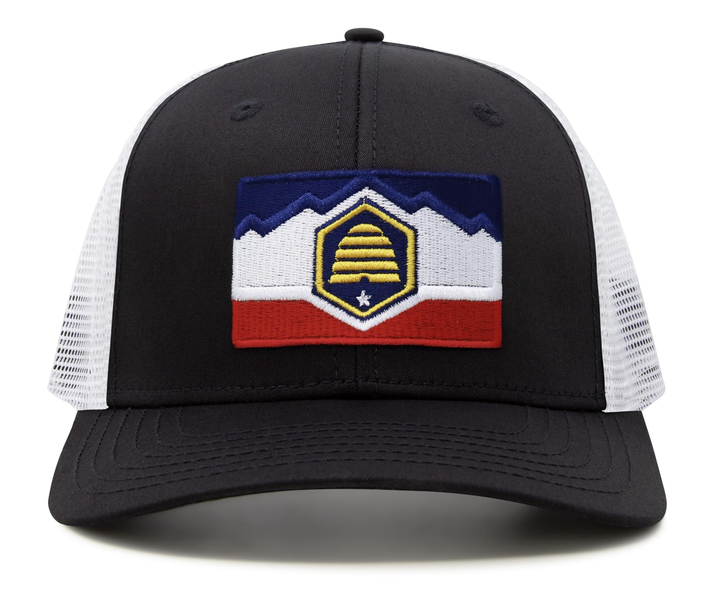 International Tie Utah State Flag Premium-Quality Hat… White