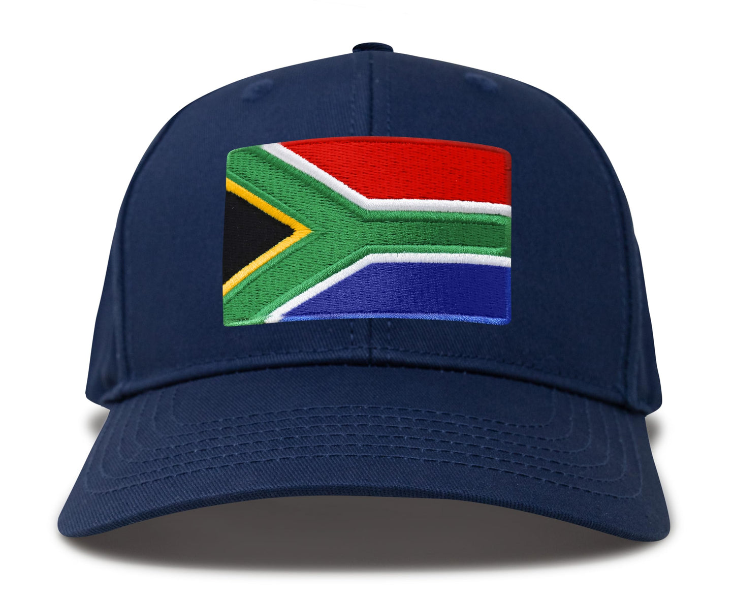 South Africa Flag Hat for Men and Women - Snapback Trucker Baseball Cap (All Navy)