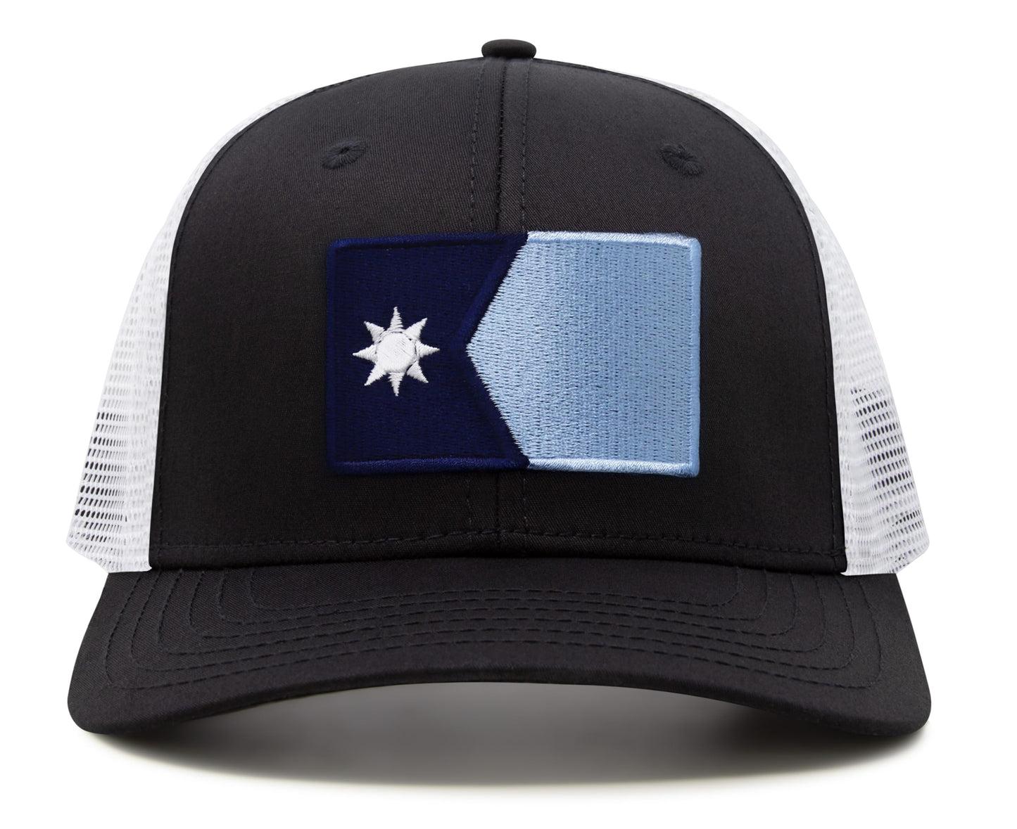 International Tie New Minnesota State Flag Premium-Quality Hat (Black White)