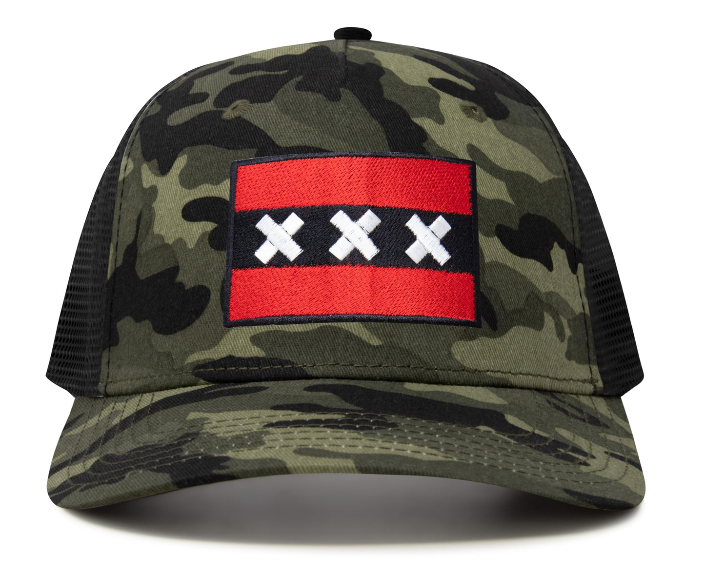 Amsterdam Flag Hat for Men and Women – Adjustable Snapback Baseball Cap by International Tie (Camouflage)