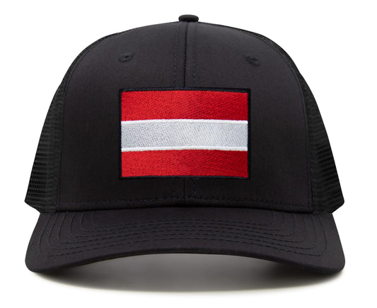 Austria Snapback Trucker | All Black