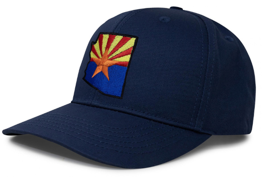 Arizona Stateline Snapback Trucker Hat I All Navy