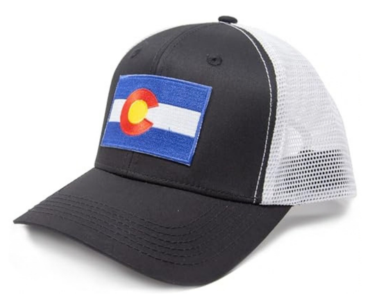Colorado Snapback Trucker | Black White