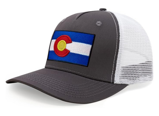 Colorado Snapback Trucker | Grey White