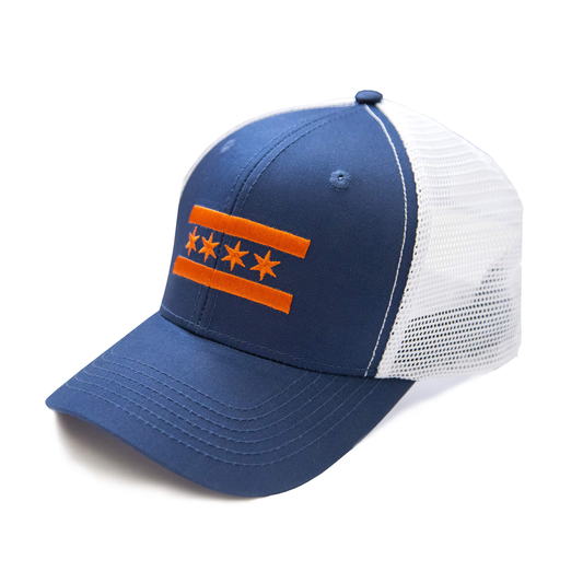 Chicago Flag Snapback Hat