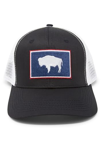 Wyoming flag patch hat