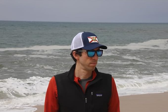 Florida Snapback Trucker | Navy White - International Tie