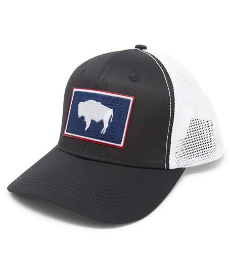 Wyoming flag patch hat