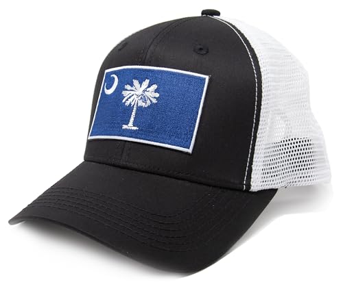New South Carolina State Flag Embroidered Patch