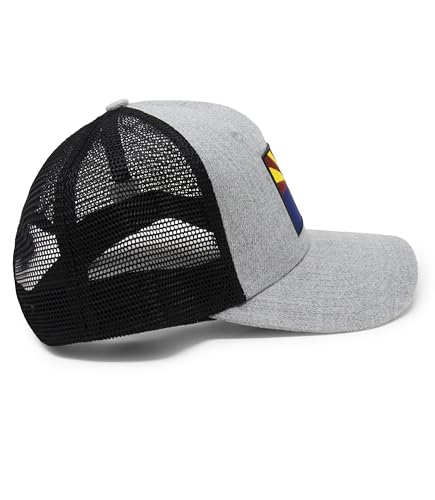 𝗔𝗥𝗜𝗭𝗢𝗡𝗔 𝗙𝗟𝗔𝗚 Baseball Hat (Grey/Black)