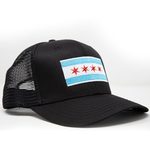 Chicago Flag Hat for Men and Women