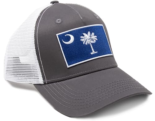 International Tie Peak Performance Fashion Banner South Carolina Hat for Men