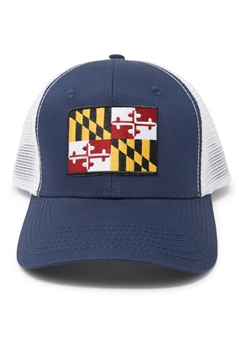 Maryland Hat ( Blue and White)
