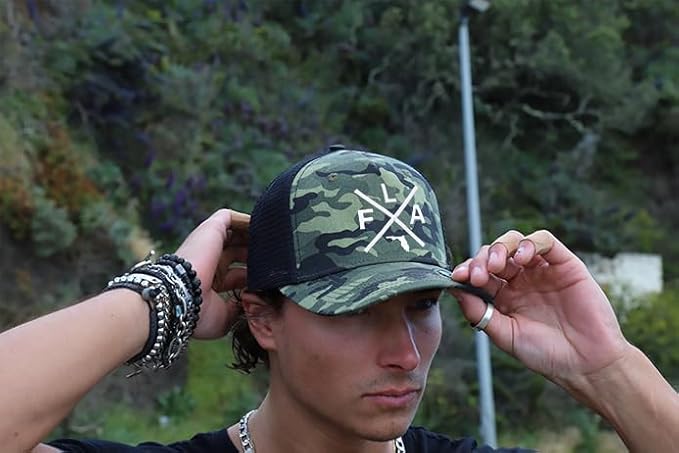 Florida - FLA Cross Logo Snapback | Camouflage - International Tie
