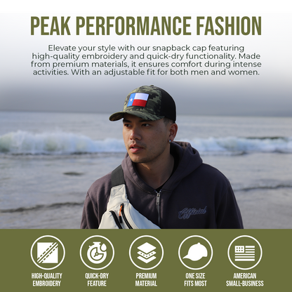 Peak Performance Fashion Banner Camouflage Hat