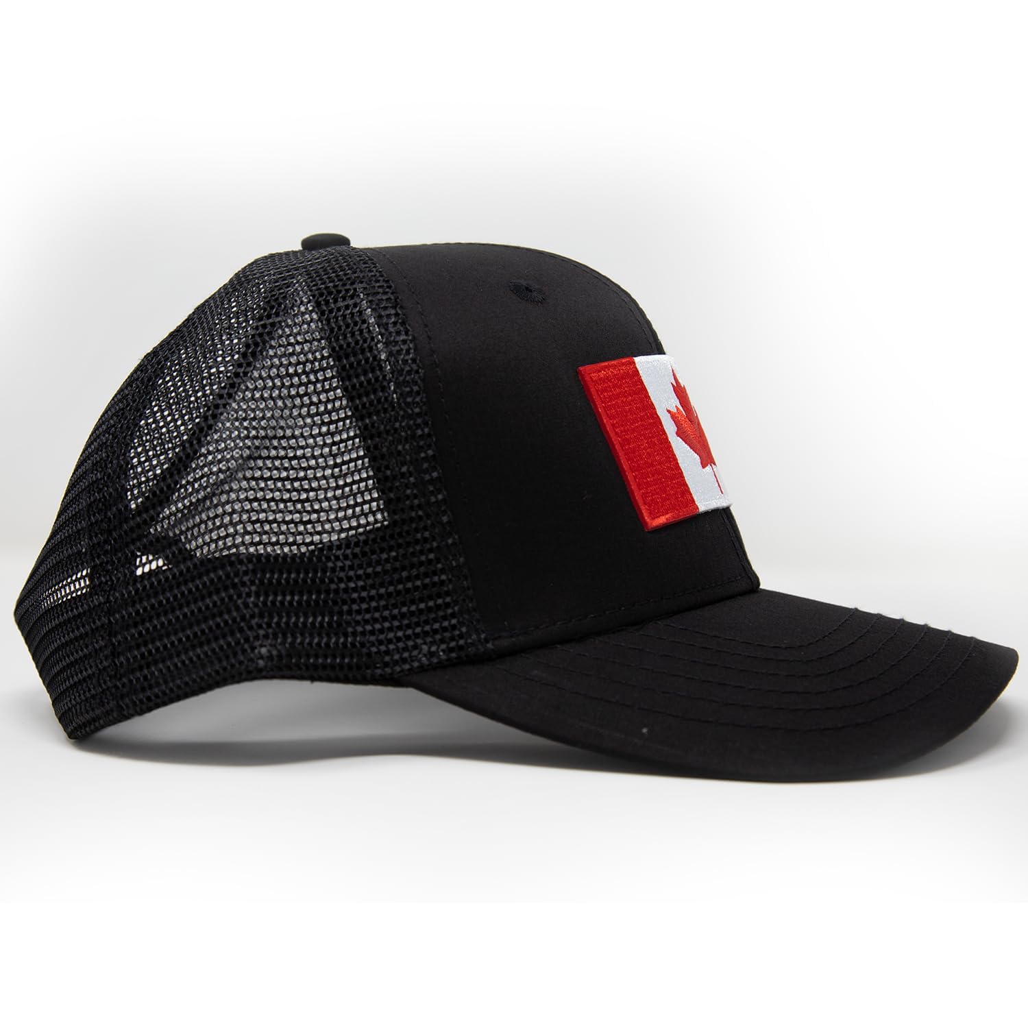 Canadian Flag Trucker Hat (Black)