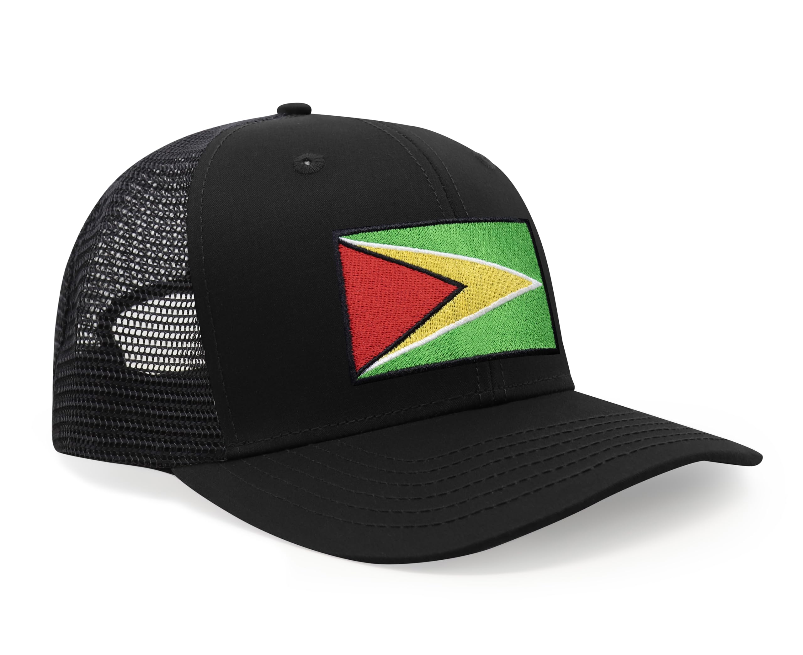 Guyana Snapback Trucker | All Black