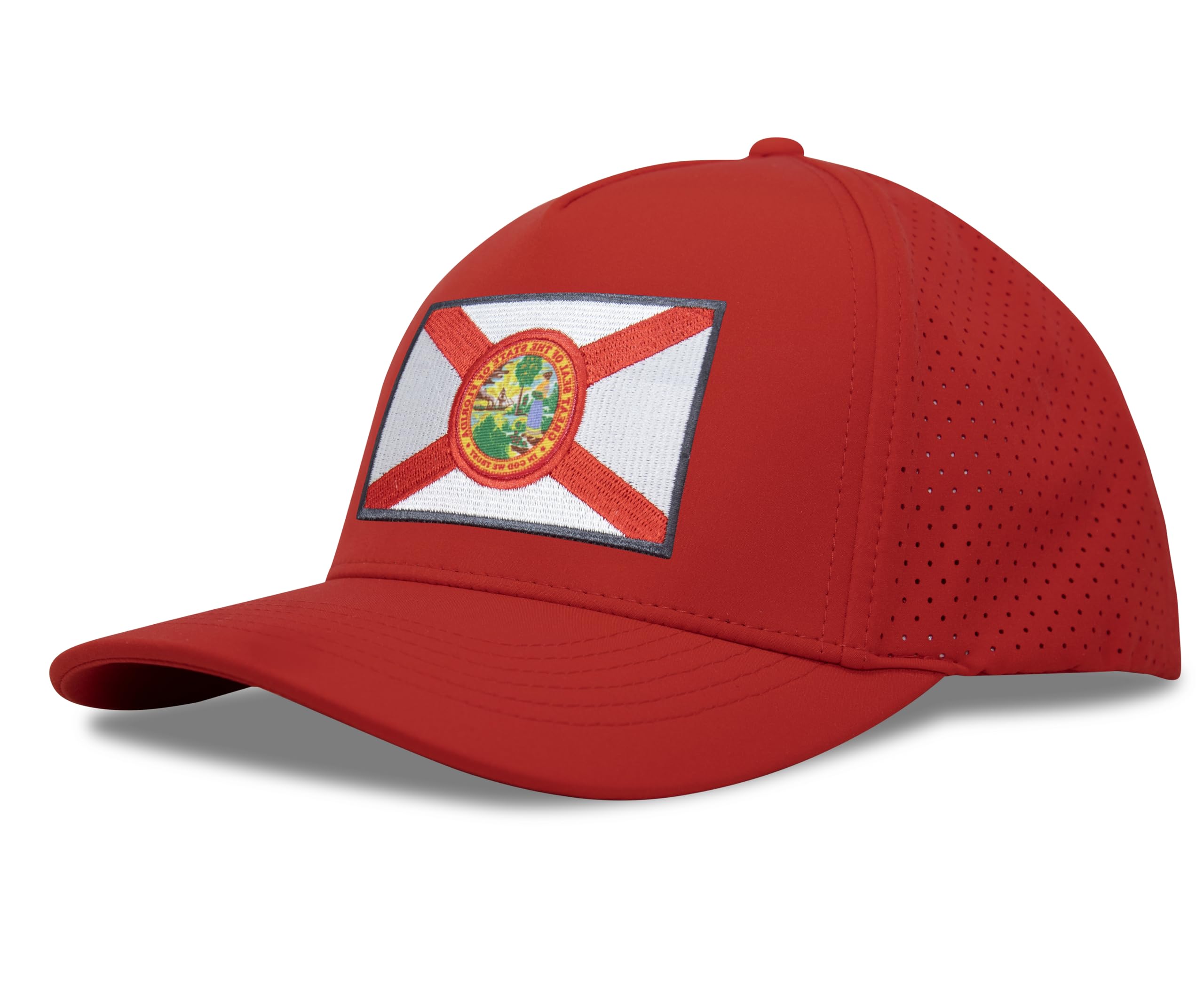 Florida Jetset Performance Hat | Red Rosso