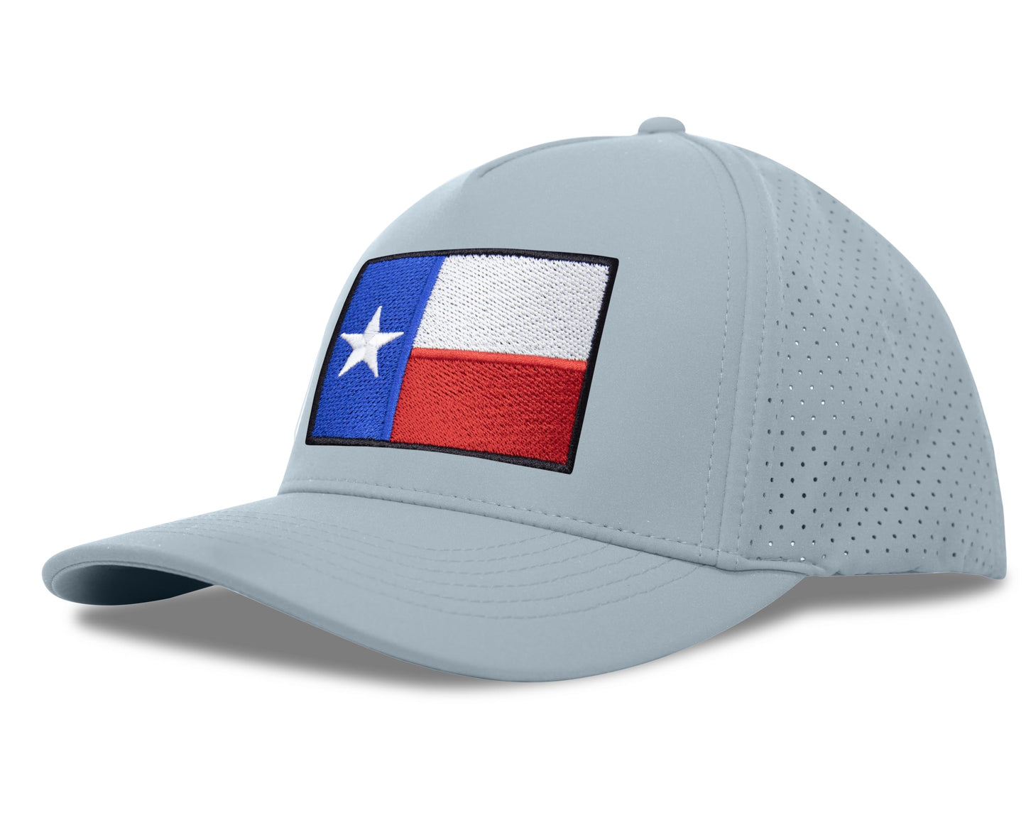 Performance Golf Hat – Adjustable Snapback Trucker Baseball Cap for Men & Women - Jetset Series (Texas, Sky Blue) - International Tie