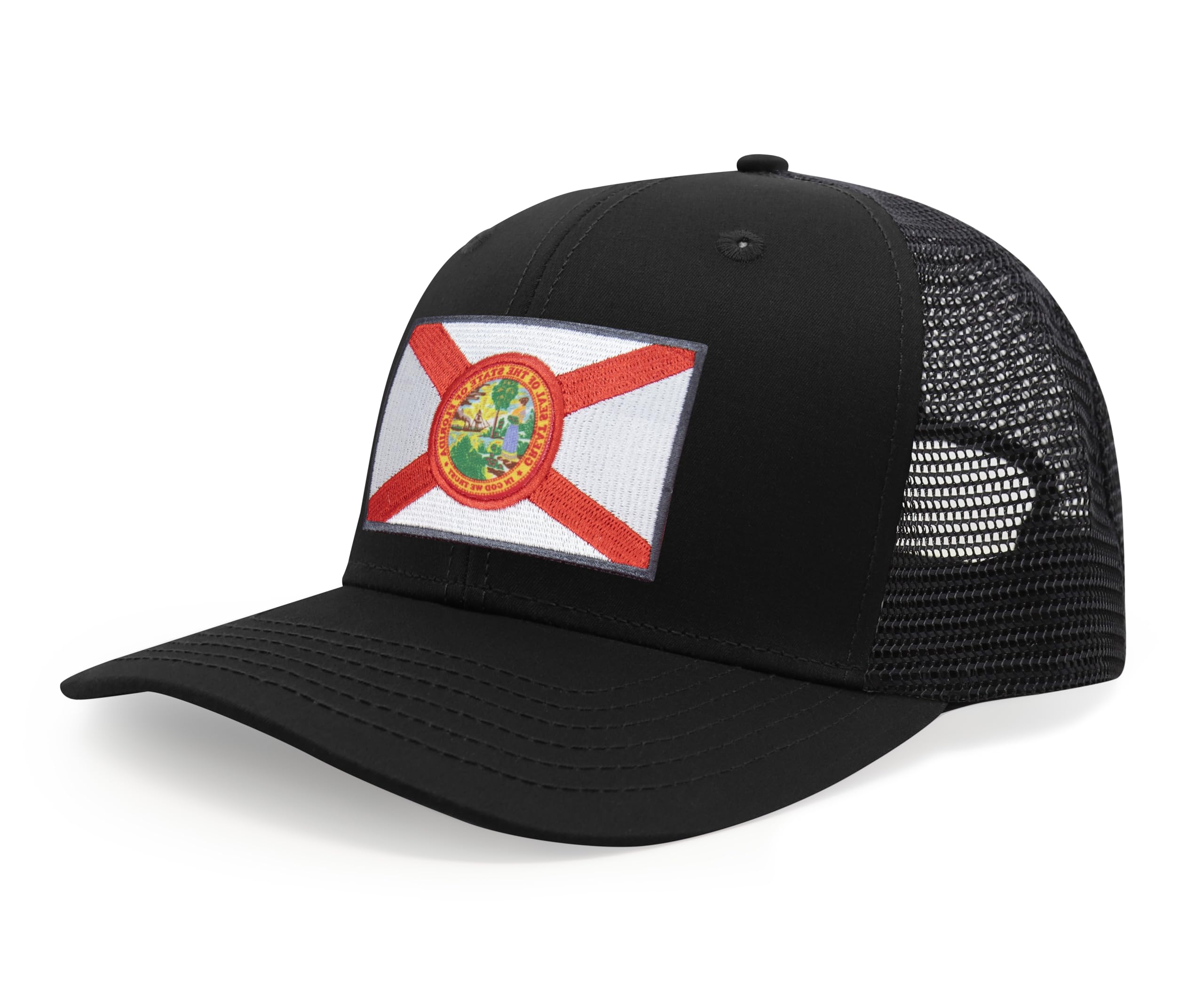 Florida Snapback Trucker | All Black