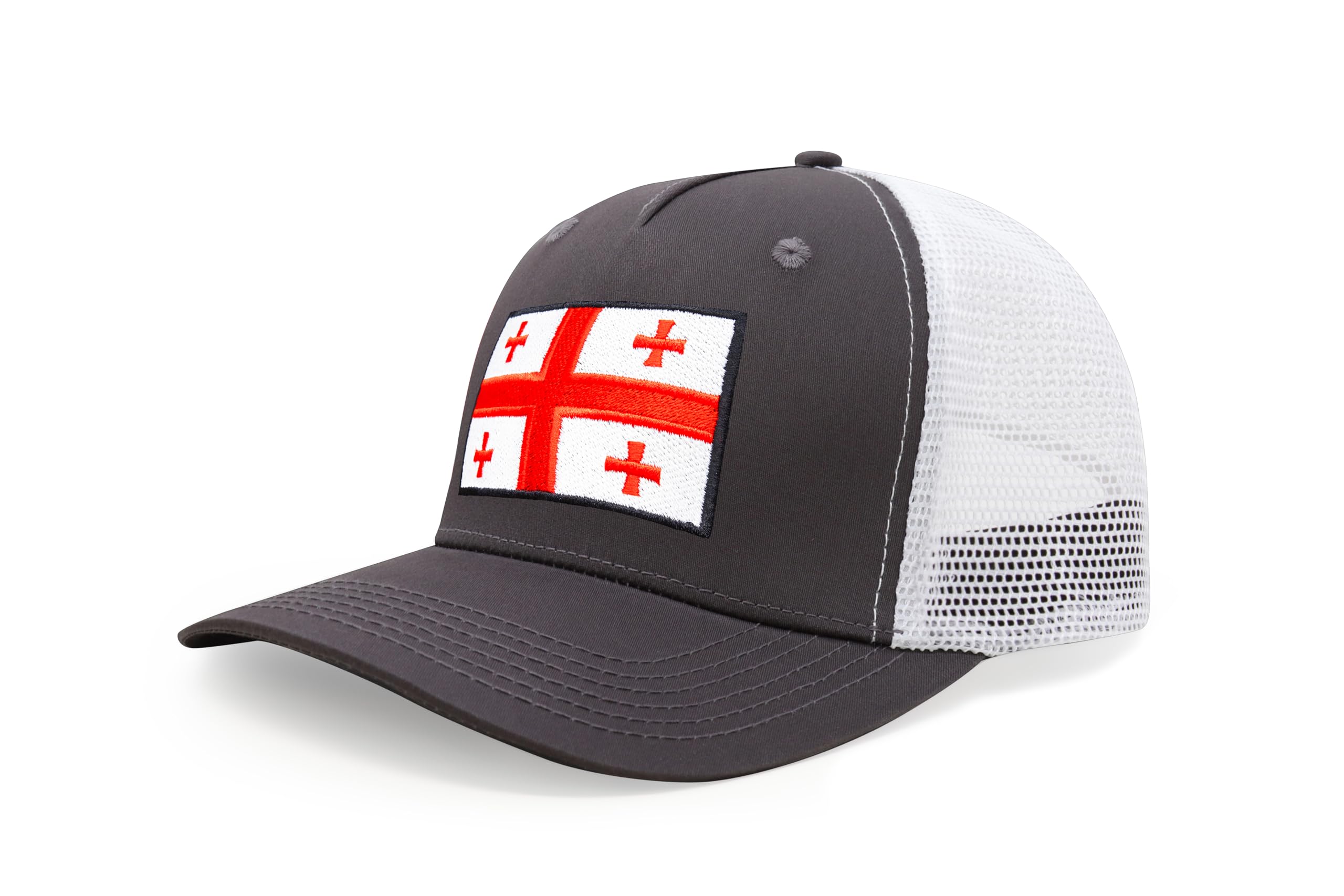 Georgia Snapback Trucker | Grey White