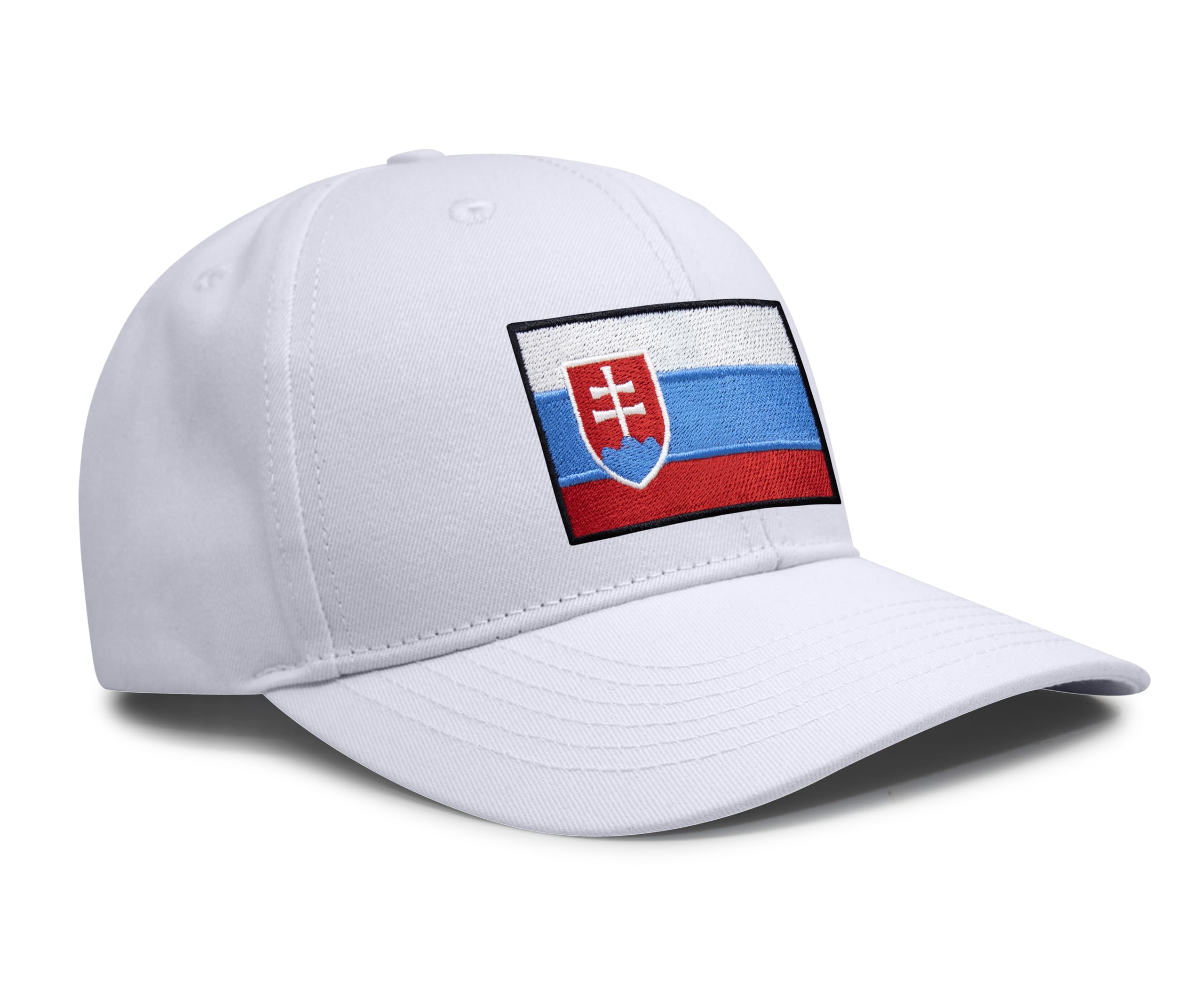 Slovakia Snapback Curved | All White