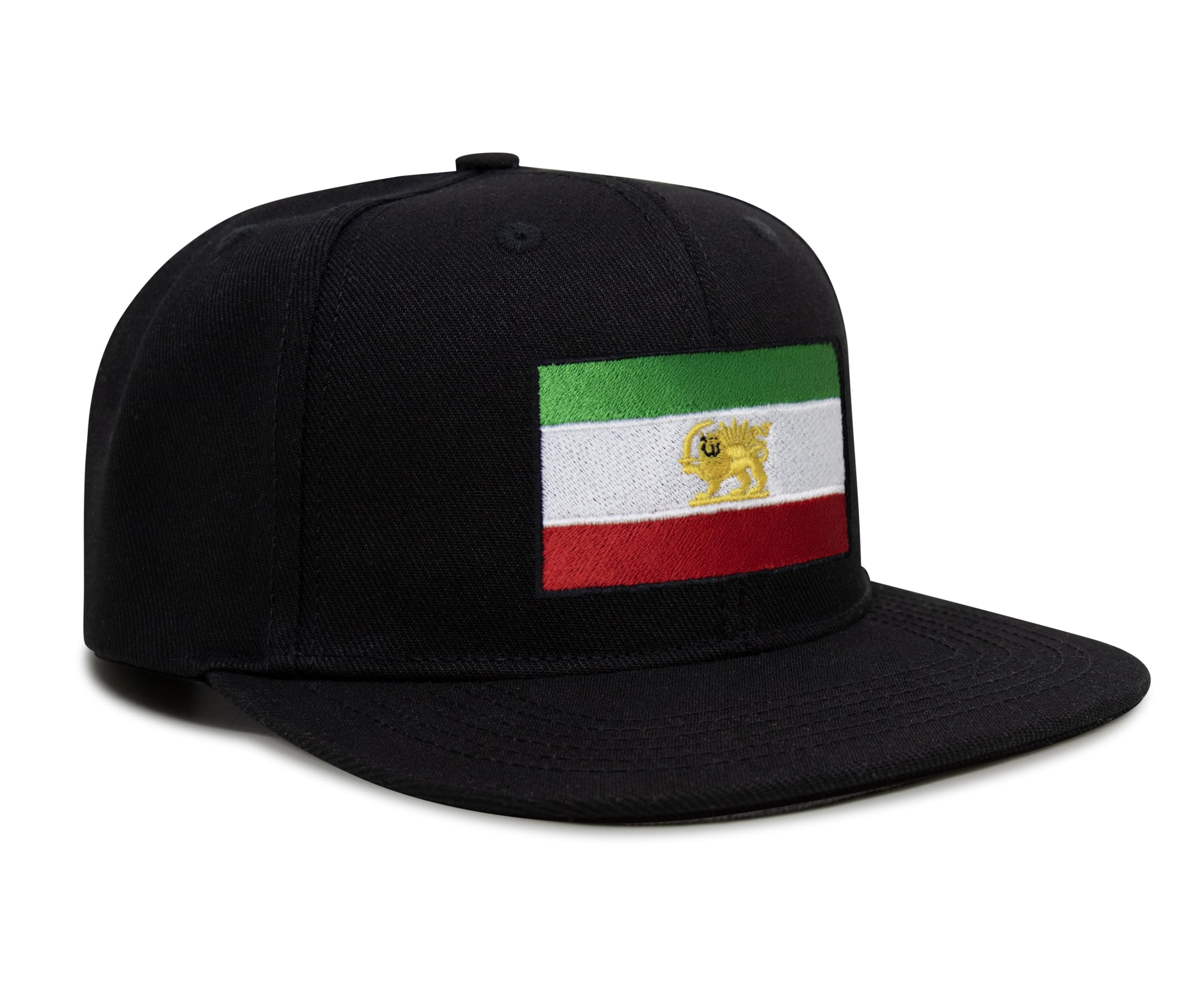 Iran Snapback Flat | Black Flatbill