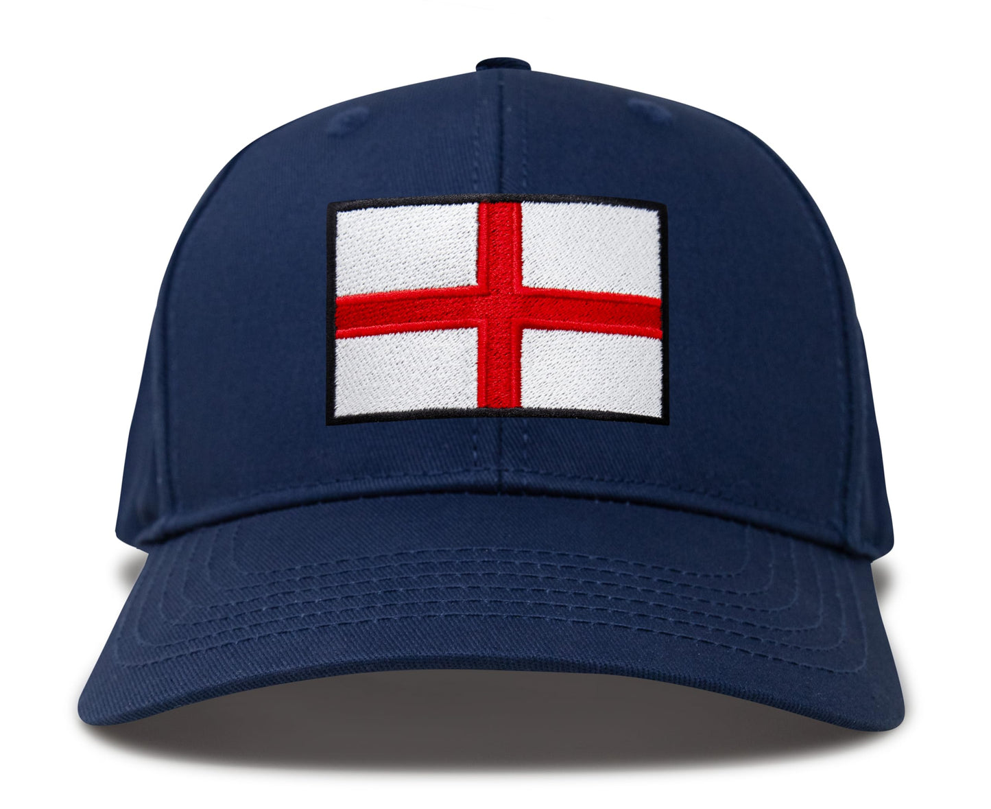 International Tie England - St. George Flag Hat for Men and Women, Adjustable Snapback Trucker Baseball Cap (All Navy)