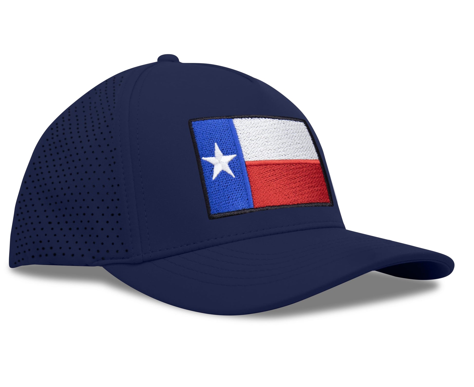 Performance Golf Hat – Adjustable Snapback Trucker Baseball Cap for Men & Women - Jetset Series (Texas, Pacific Blue) - International Tie