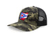 International Tie Stateline Flag Hat for Men and Women - Snapback Trucker Baseball Cap (Ohio, Camouflage) - International Tie