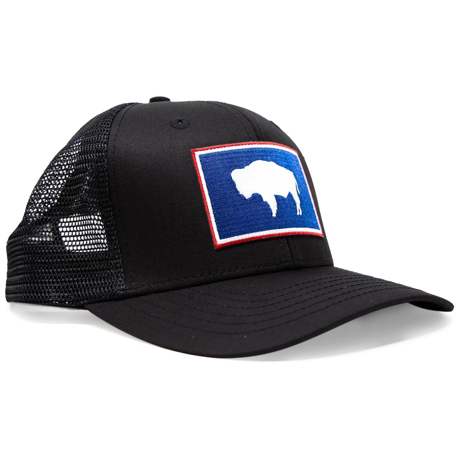 Wyoming Snapback Golf Hat (Black)
