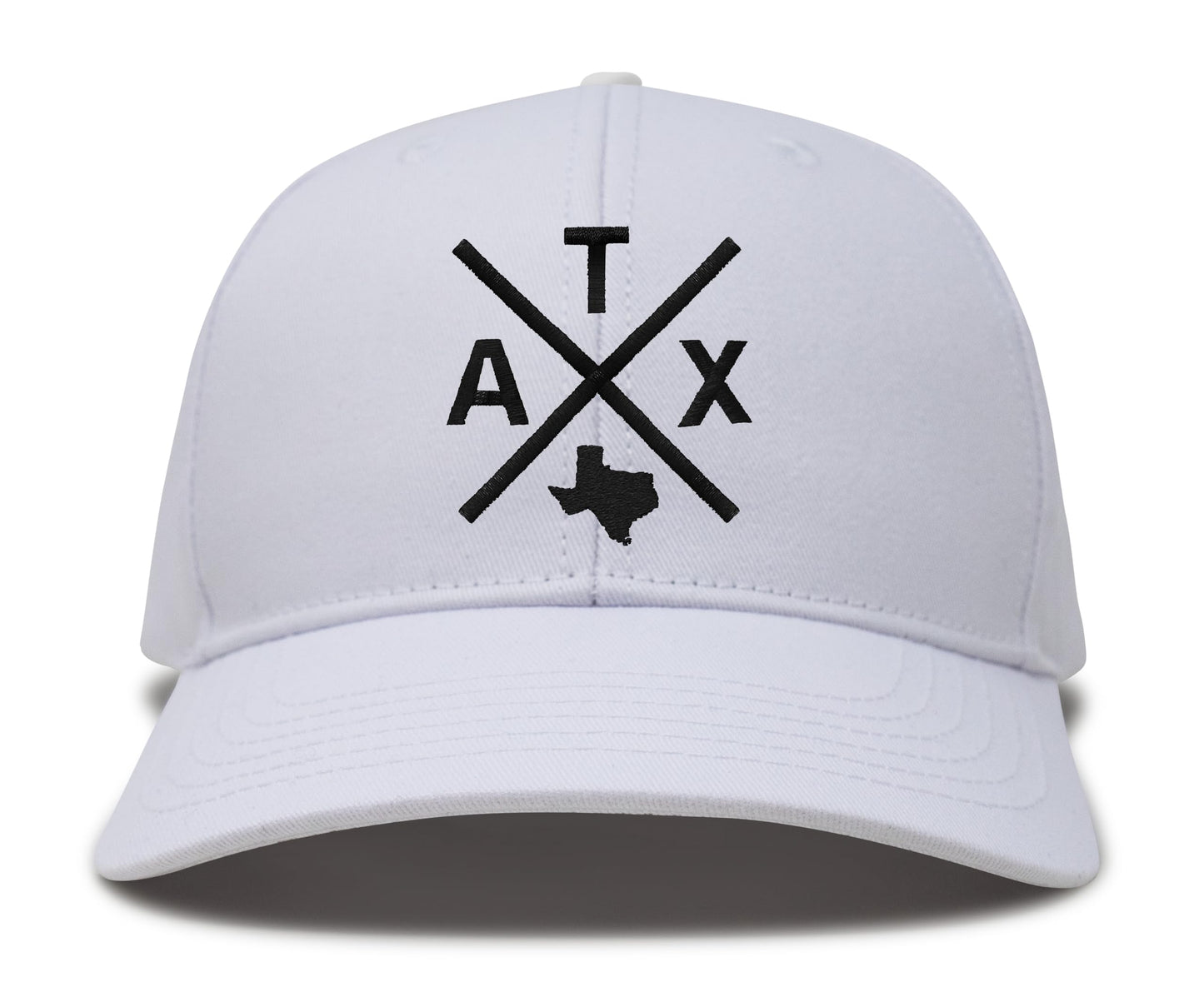 International Tie Austin ATX Trucker Hat for Men and Women – Snapback Baseball Cap (All White)