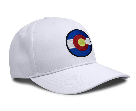 Colorado Arizona Stateline Snapback Trucker Hat I All White