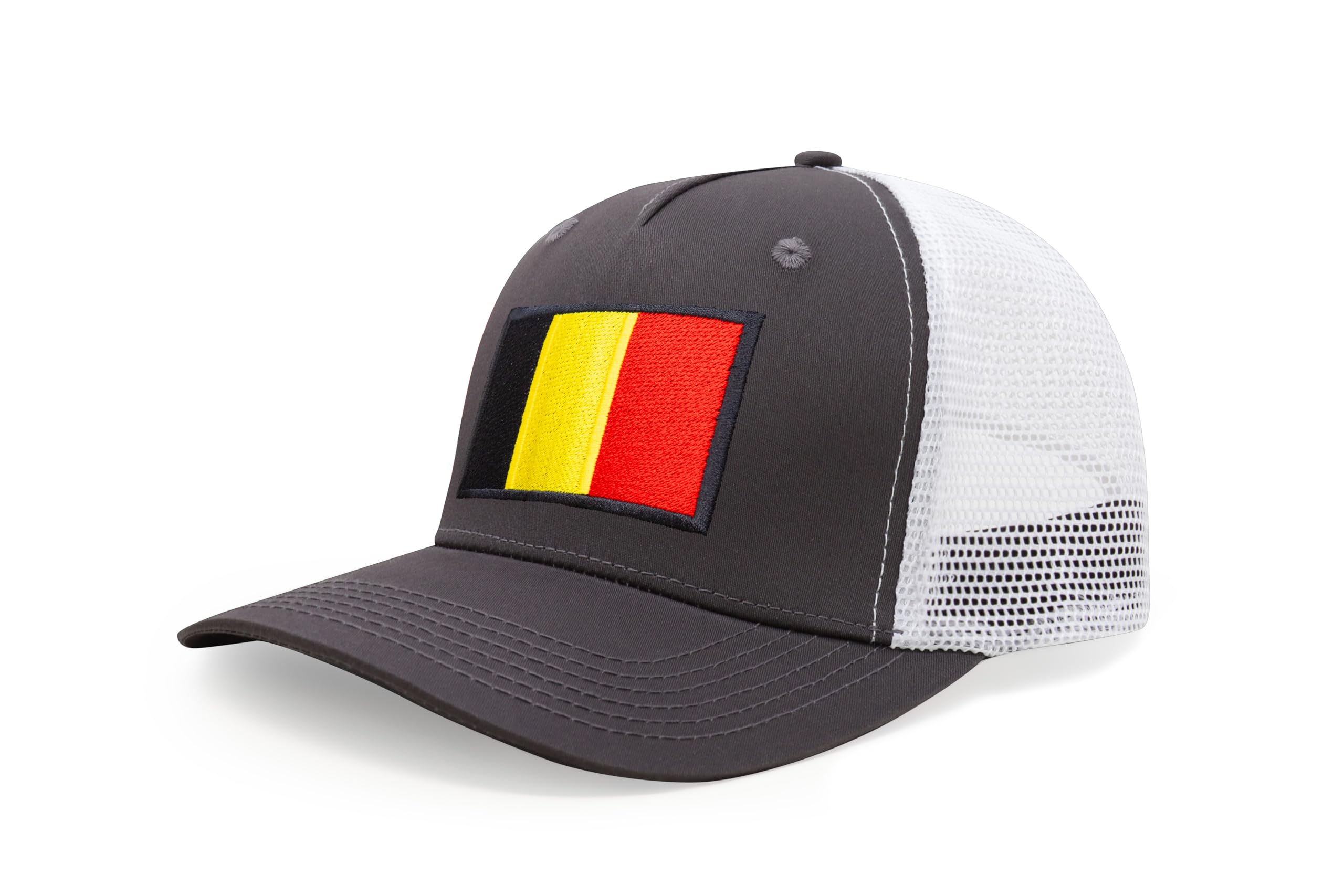 Belgium Snapback Trucker | Grey White