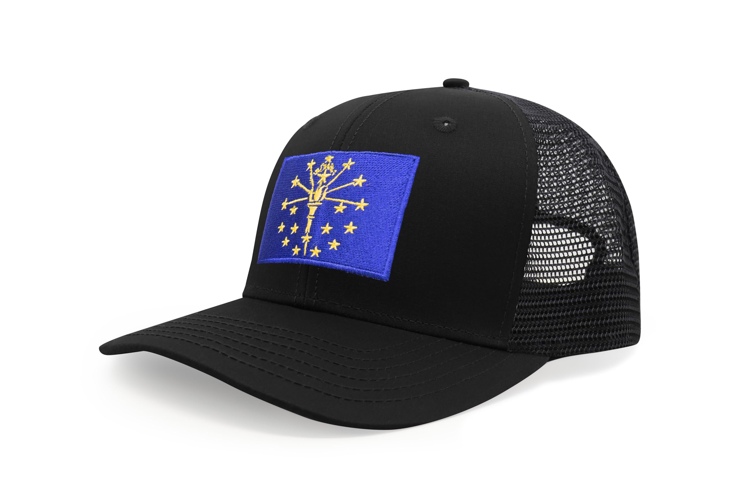 Indiana Snapback Trucker | All Black