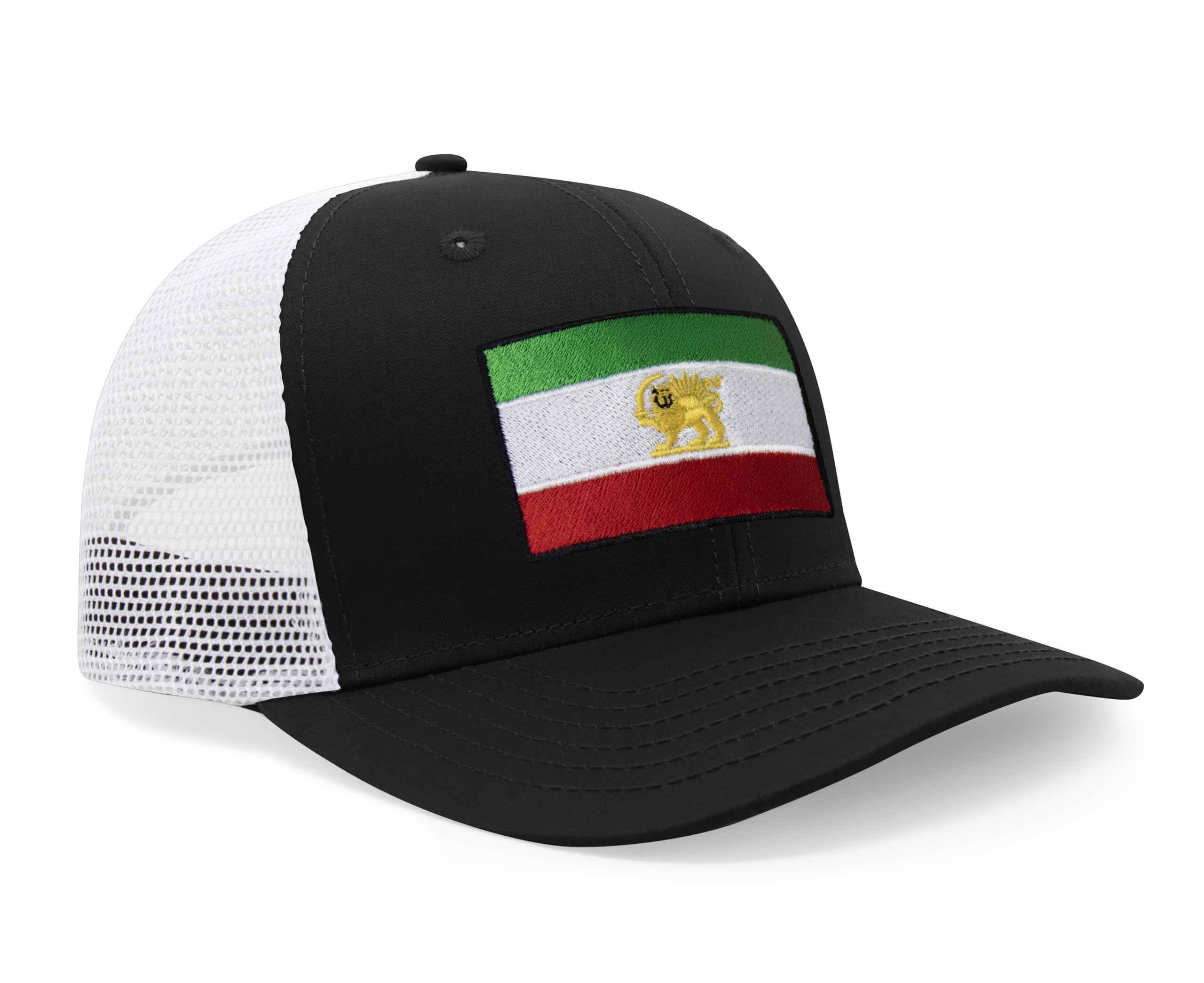Iran Snapback Trucker | Black White