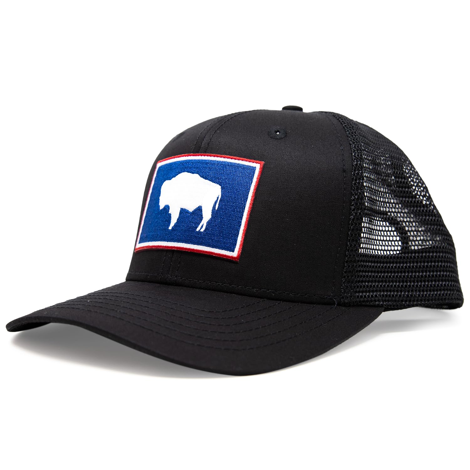Wyoming Flag Trucker Hat