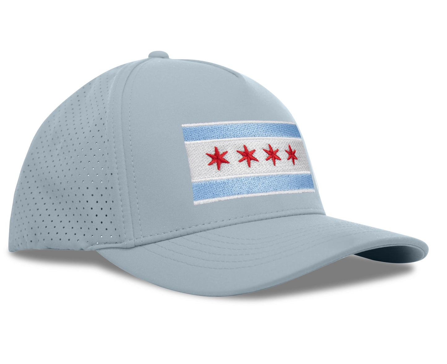 Sky Blue Chicago Flag Hat Right View