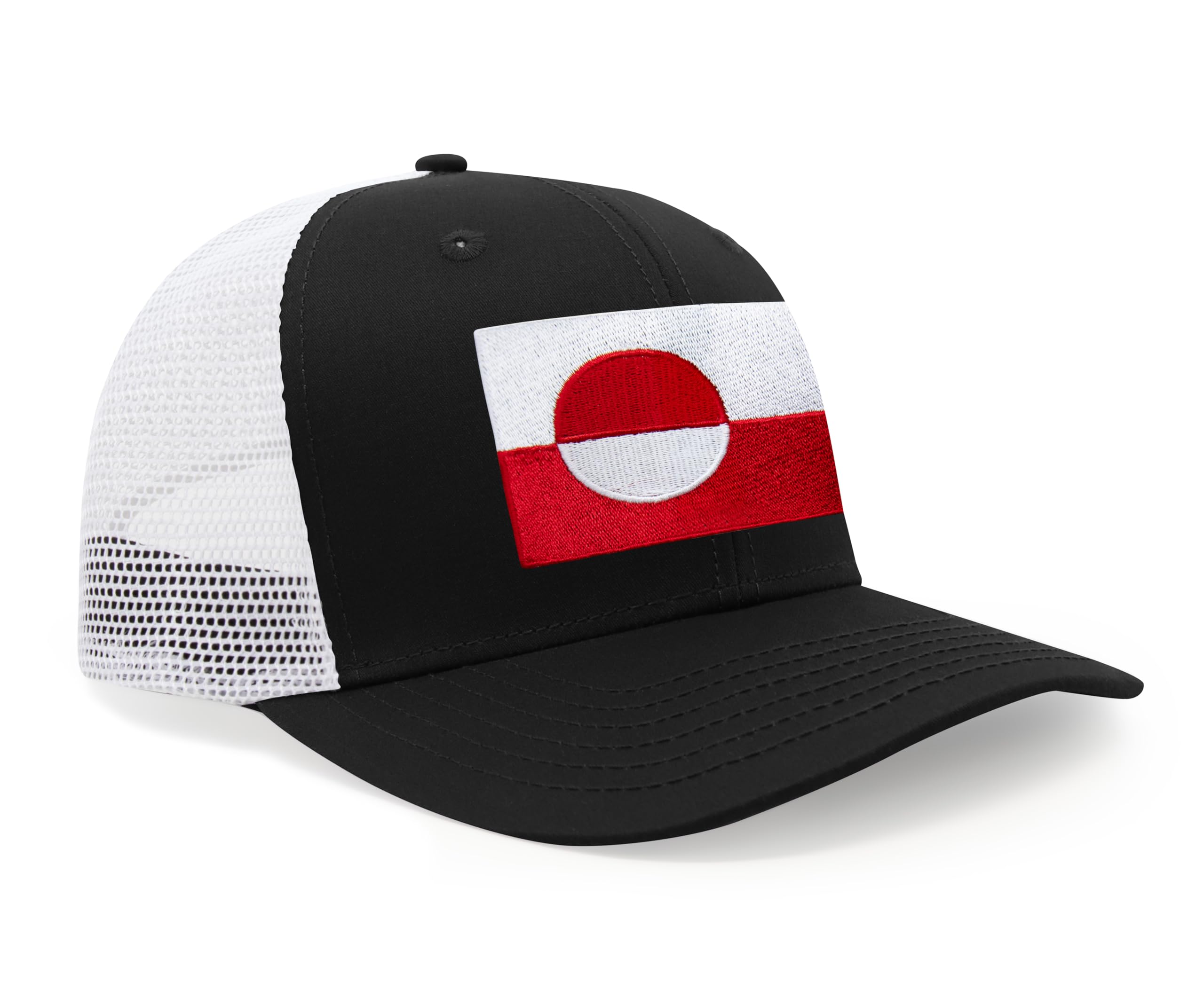 Greenland Snapback Trucker | Greenland, Black White