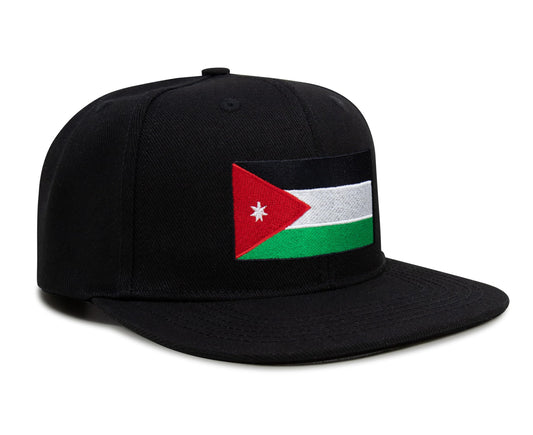 Jordan Snapback Flat | Black Flatbill