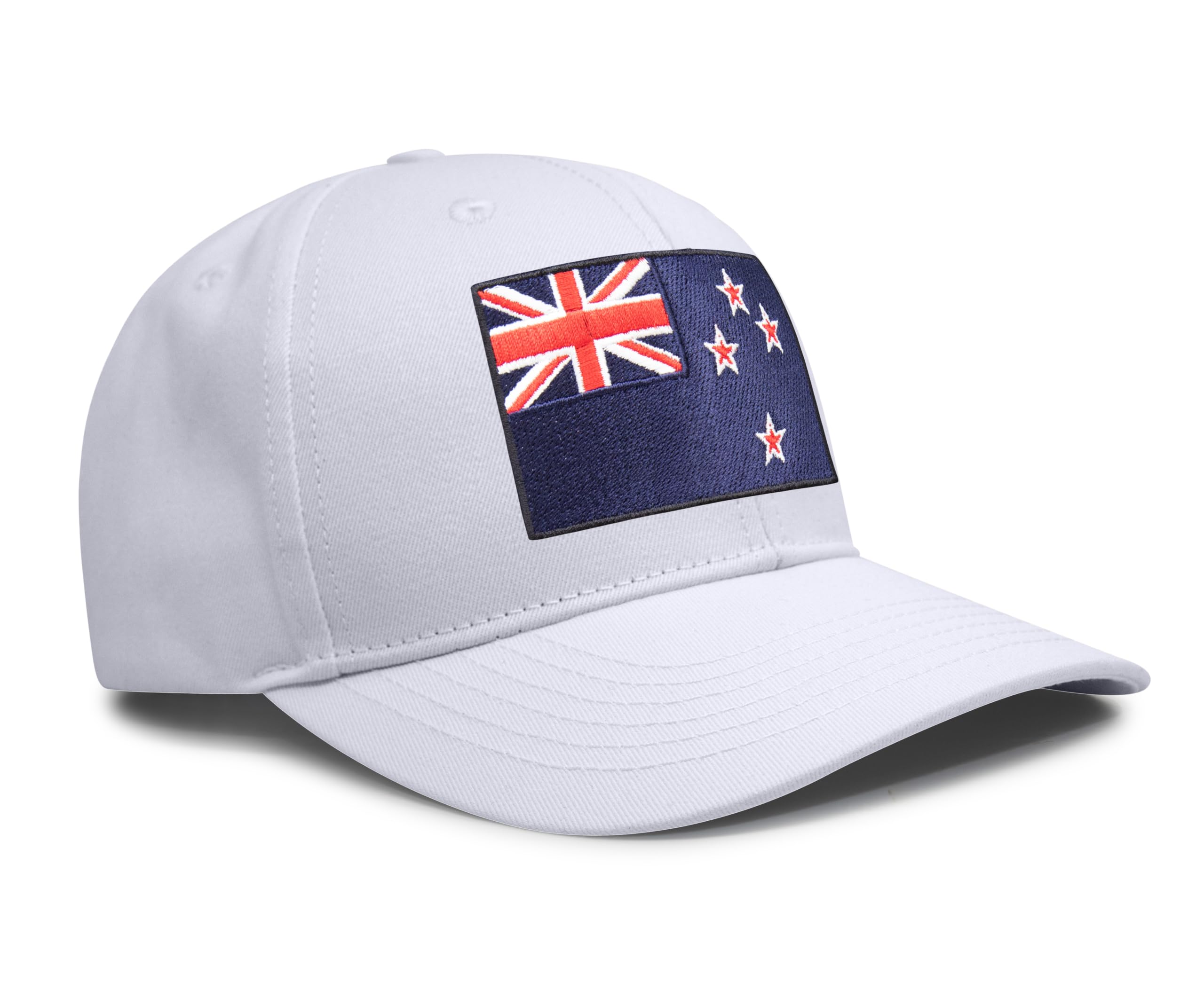 New Zealand Snapback Curved | All White